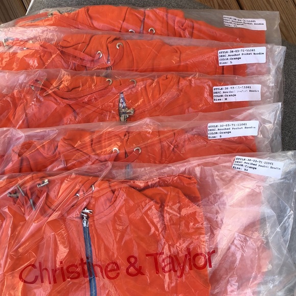 NWT! - CHRISTINE & TAYLOR Ruched Pocket Zip-Up Hoodie GATORS Sweatshirt - Picture 14 of 14